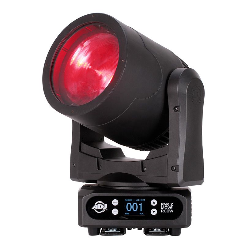 Adj par z move rgbw cabeza móvil luminaria con cob led rgbw de 300w